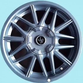 تصویر رینگ فابریک سایز۱۵ (۱۰۸×۴) ۰۱۶ مدل خرچنگی نقره‌ای گام آفرین Original wheel size15"(4×108) 016 Silver