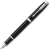 تصویر خودنویس پارکر مدل آی ام رنگ مشکی گیره کروم 