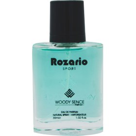 تصویر عطر ادکلن جیبی مردانه وودی سنس مدل Rozario حجم 30 میلی لیتر Woody Sense pocket perfume for men, model Rozario, volume 30 ml