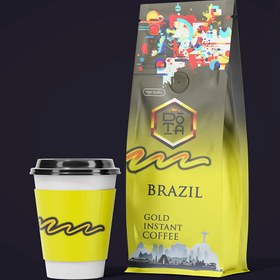 تصویر قهوه فوری گلد برزیل | BRAZIL GOLD 