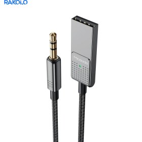 تصویر کابل AUX بلوتوث دار USB به 3.5 جک برند MACDODO مدل CA8700 