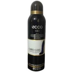 تصویر اسپری بدن زنانه اکو ecco رایحه گودگرل 200میل Ecco body spray for women, Godgirl scent, 200 ml