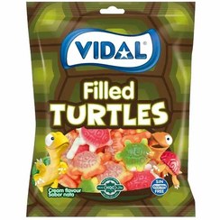 تصویر پاستیل بدون گلوتن ویدال مدل لاک‌پشت 90 گرم | Vidal Gluten Free Turtles Gummy 90g 