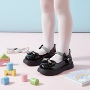 تصویر کفش مجلسی عروسکی ورنی دخترانه 