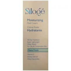 تصویر سیلوژه کرم فلوئید مرطوب کننده پوست چرب و مختلط Siloge Moisturizing Fluid Cream For Oily And Combination Skin