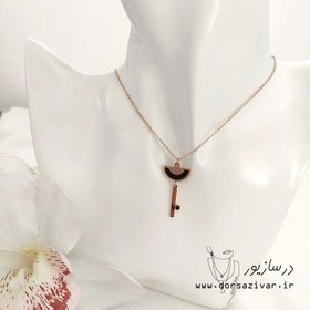 تصویر گردنبند استیل دلنواز 