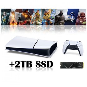 تصویر پلی استیشن 5 اسلیم دیجیتال 3 ترابایت به همراه بازی - Playstation 5 Slim Digital 3TB With Games 