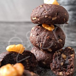 تصویر کوکی شکلات گردو cookie