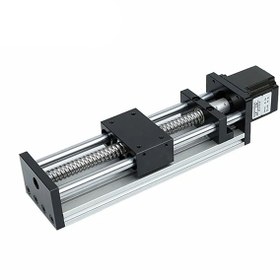 تصویر ماژول حرکت خطی E-beam بال اسکرو قطر 16 گام 5 کورس 1000 میلیمتر Durable Linear Guide Motion Module - EB1000