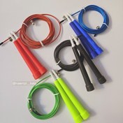 تصویر طناب سرعت دسته PVC (طناب کراسفیتی) Jump Rope