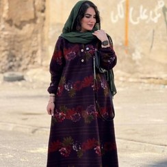 تصویر پیراهن فوتر پشمی مخصوص زمستان و بارداری | کد 1401 