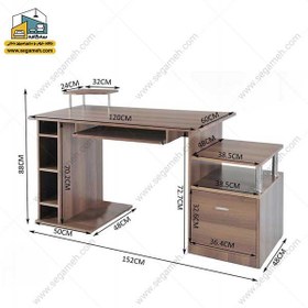 تصویر میز گیمینگ DGP55 