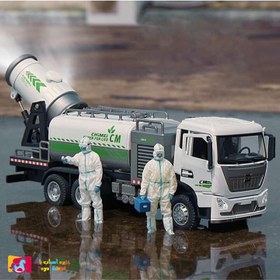 تصویر ماکت فلزی کامیون تانکر بخار سرد مقیاس ۱.۲۴ 