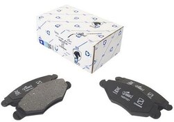 تصویر لنت ترمز جلو ایساکو مناسب پژو ۲۰۶ تیپ ۵ دیسکی کد ۱۶۲۰۱۰۲۲۹۷ بدون سیم 