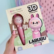 تصویر قلم جادویی سه بعدی نقاشی شارژی لبوبو LABUBU ITEM NO _ 3D/17