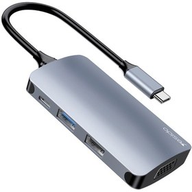 تصویر هاب USB-C هفت پورت یسیدو مدل HB16 ا Yesido HB16 7-in-1 USB-C Hub Yesido HB16 7-in-1 USB-C Hub