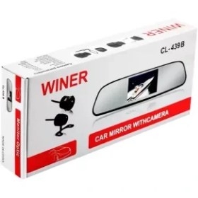 تصویر دوربین دنده عقب آینه‌ای برند Winer مدل CL-439B - افزایش ایمنی و سهولت در پارک خودرو 