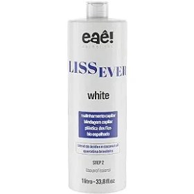 تصویر کراتین مو لیس اور سفید برزیل Kit Lissever White Escova Progressiva Sem Formol 1000 ml 