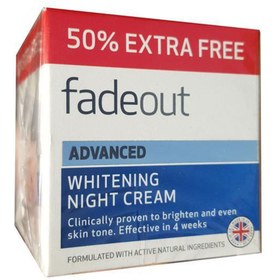 تصویر کرم ضد لک و روشن کننده شب فیداوت مدل وایتینگ (Fadeout) cream