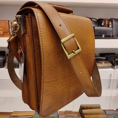 تصویر کیف رودوشی چرمی دست دوز مگالادون مدل 234 Leather bag