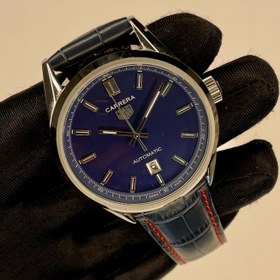 تصویر ساعت مردانه تگ هویر مدل کررا بند چرمی Tag Heuer Carrera Calibre