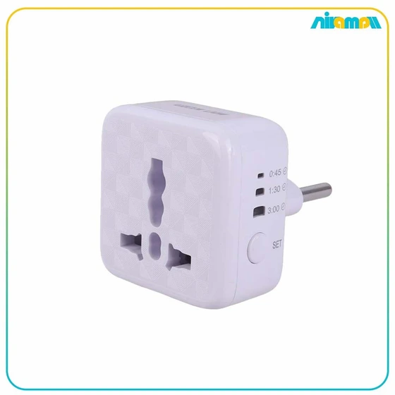 خرید و قیمت آداپتور تایمردار گرین لاین مدل Green lion timer EU Adapter ...