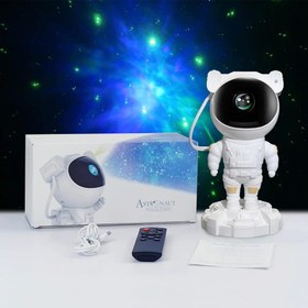 تصویر چراغ خواب پروژکتور کهکشانی با پروژکتور Galaxy projector night light
