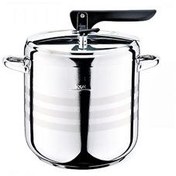 تصویر زودپز مانهیم مدل 002 ظرفیت ۷ لیتر با بدنه استیل 