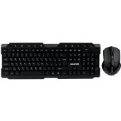 تصویر کیبورد و ماوس بی سیم مچر مدل MR-405W Macher MR-405W Wireless Keyboard And Mouse