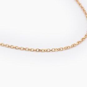 تصویر زنجیر طلا نیمه ظریف 