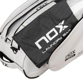 تصویر ساک پدل نوکس nox | ML10 TEAM WHITE/GREY PADELBAG ساک پدل نوکس مدل