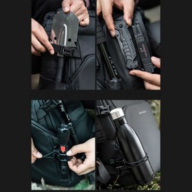 تصویر کوله پشتی کوهنوردی بنج مدل FW230 ظرفیت ۳۶ لیتر مناسب لپ‌تاپ ۱۵.۶ اینچی 