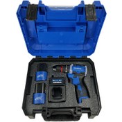 تصویر دریل چکشی براش لس 16.8 ولت دو باتری ویوارکس مدل VR1608-BLX Vivarax Vr1608 Blx 16.8v Brushless Cordless Hammer Drill – Dual Battery