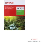 تصویر کاغذ فتو گلاسه ۱۶۰ گرم هارتوی HARTWII سایز A4 