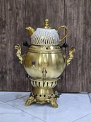 تصویر سماور گازی ایران شرق ۶ لیتری سه کاره 