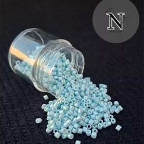 تصویر منجوق میوکی رنگ ابی کم رنگ 