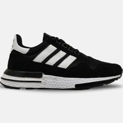 تصویر کفش کتانی مردانه مشکی سفید ADIDAS ZX 500 مدل 4824 