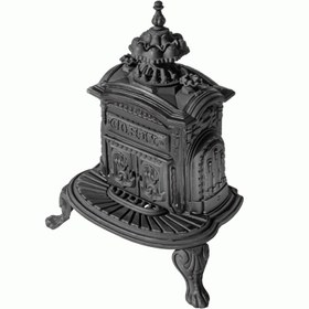 تصویر بخاری چدنی گازی کد 301 