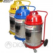 تصویر جارو برقی صنعتی پارس رویال وکیوم ۳ موتوره آب و خاک 