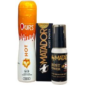 تصویر پک کرم ماتادور گلد و ژل روان کننده هات اورز 