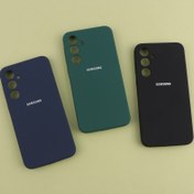 تصویر قاب سیلیکونی سامسونگ مدل A35 با محافظ لنز 