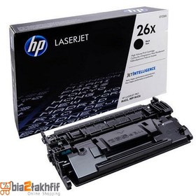 تصویر کارتریج تونر لیزری مشکی اچ پی مدل 26X HP 26x Black LaserJet Toner Cartridge