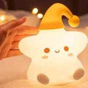 تصویر چراغ خواب سیلیکونی مدل روح Silicone ghost night light