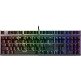 تصویر کیبورد مکانیکال گیمینگ رپو مدل V700RGB Alloy Blue Switch Rapoo V700RGB Alloy Blue Switch Wired Mechanical Gaming Keyboard