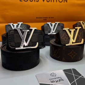 تصویر کمربند چرم طبیعی لویی ویتون 