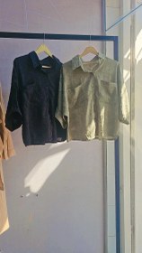 تصویر شومیزطرح دار - مشکی somis