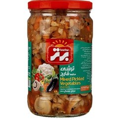 تصویر ترشي قارچ 670 گرم برتر 