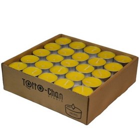 تصویر شمع وارمر توتوچان رنگ زرد بسته 100 عددی - زرد TOTTOCHAN TEALIGHT CANDLE - 100 PCS - YELLOW