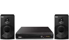 تصویر دی وی دی پلیر با بلندگو 20 وات مارشال مدل ME5025 DVD player with 20 watt Marshall model ME5025 speaker