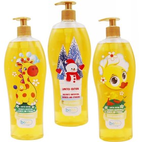 تصویر شامپو سر کودک بی می مدل آدم برفی حجم 768 میلی لیتر 